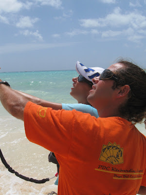 , Anna s back !, Playa Del Carmen Kiteboarding