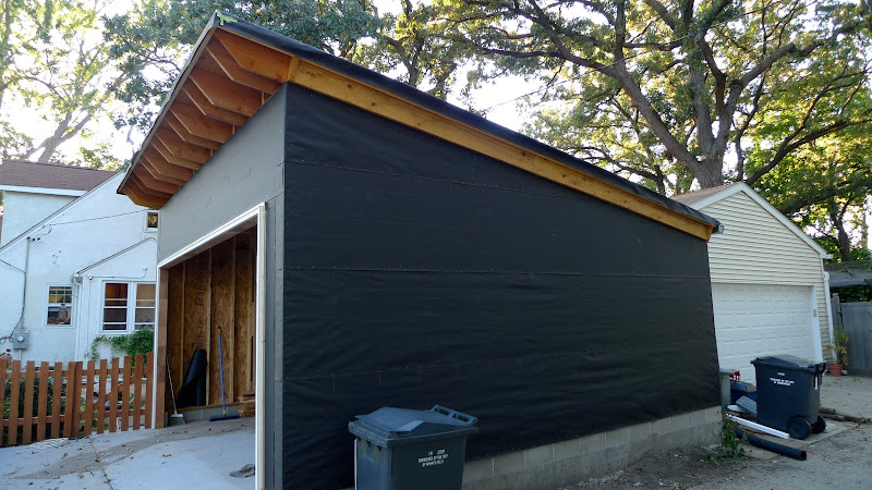 Modern Shed Roof Design Garage build - modern, shed