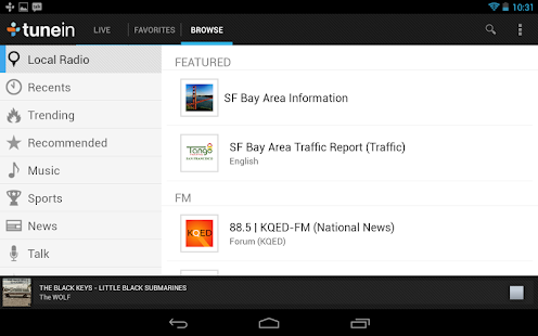 TuneIn Radio - screenshot thumbnail