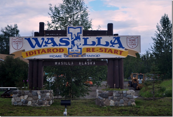 Wasilla sign