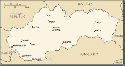 Slovakia-map