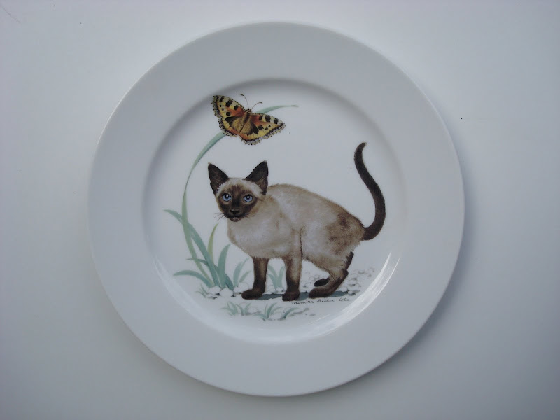 Cat Plate * Plate * Cat * Children Plate * Collector Plate eBay