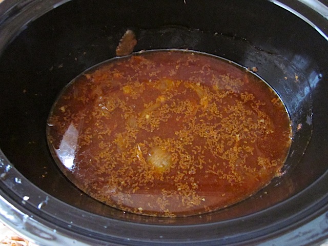 teriyaki gravy in slow cooker 