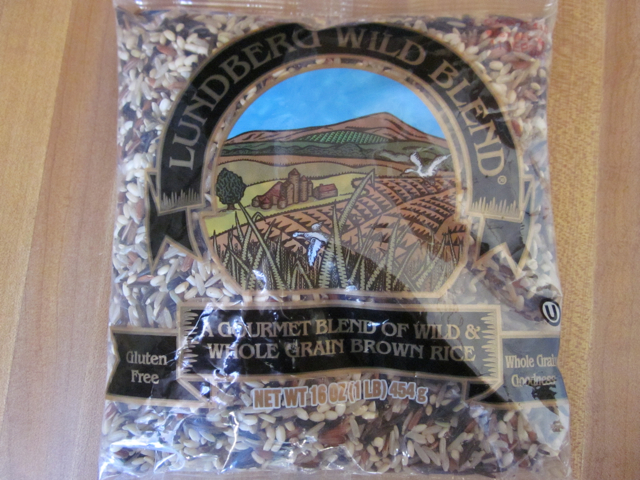 wild rice mix in packaging 