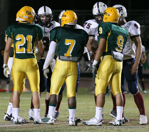 McClintock 17. Arizona High School Varsity Football. Peoria, Arizona.