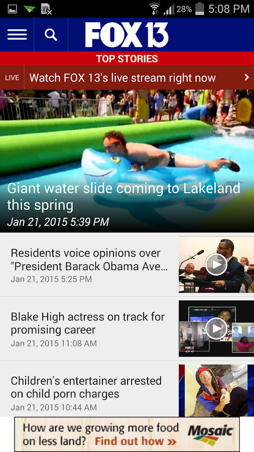 FOX 13 News Tampa Bay Android Apps on Google Play