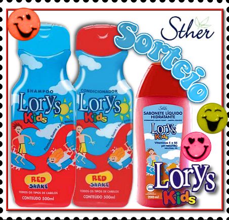 Sorteio Lorys Kids - Sther