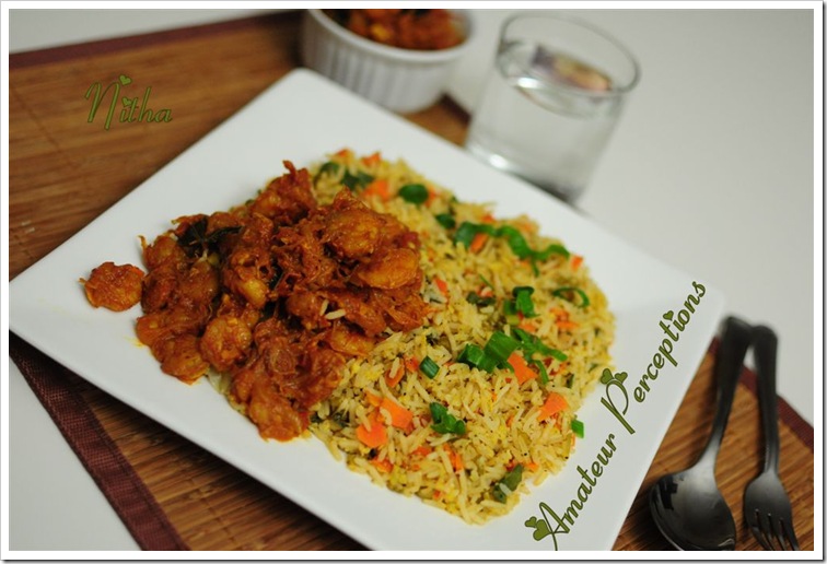 Fried Rice - Goan Shrimp Balchao 3