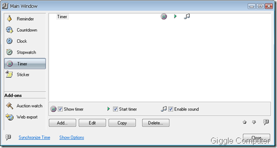 Timeleft - Timer