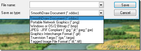 SmoothDraw - Output files