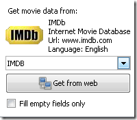 Griffith - Get movie data from