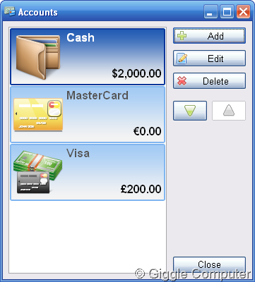 Personal Finances Free - Account
