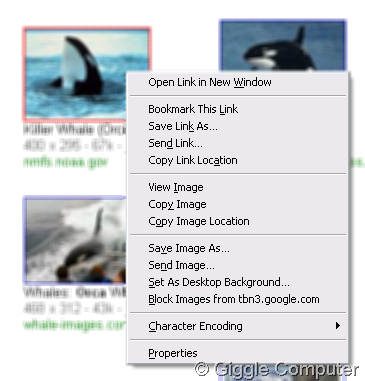 Context menu