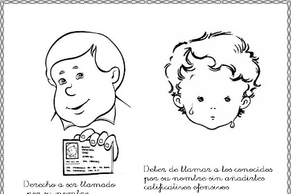 Dibujos Derecho A La Alimentacion De Los Niños Para Colorear