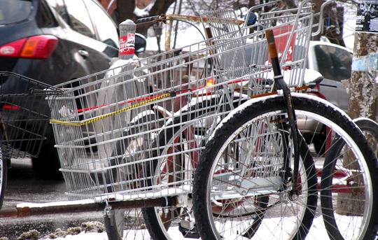 Shopping Cart Bicycle Trailer