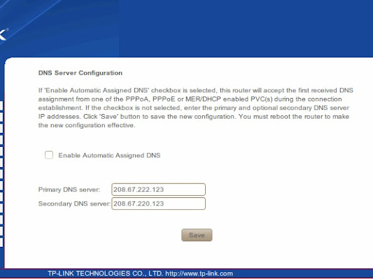 Blok Situs Porno dari Modem/Router TP-LINK TD-8810