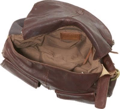 Lucky Brand Leder Stash Bag:Fredsbruder handtasche