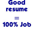 prepare good resume,how to write resume,good resume for jobs,resume writing