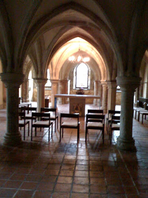 Rochester Cathedral - down in the Crypt