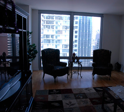 Chicago Condo Rental - Living Room