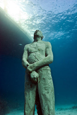Jason deCaires Taylor- Man on Fire