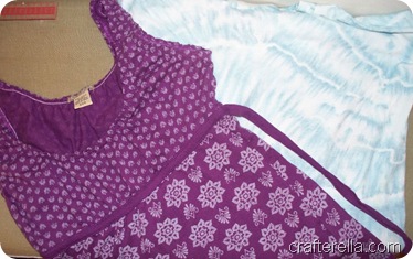 sienna dress fabrics before