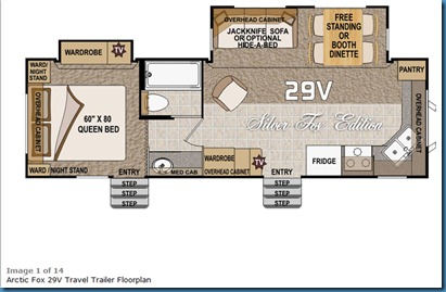 Arctic Fox Travel Trailer Floor Plans Arctic Fox Travel Trailer Floor Plans