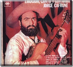 Jorge Cafrune - Emoción, canto y guitarra - Frente vinilo