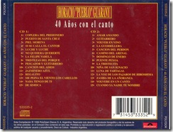 Horacio Guarani - 40 Años Con El Canto Cd 1 - Contra
