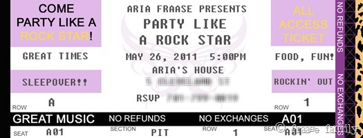 ARIA invite frontXX