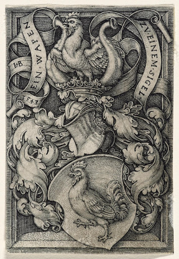 Coat of Arms with a Cock