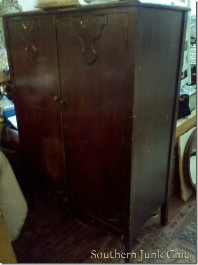 Southern Junk Chic Armoire