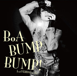 BoA's 'Bump Bump!' single cover artwork [CD + DVD]