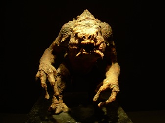 el rancor del palacio de Jabba. Exposición de Star Wars, Madrid