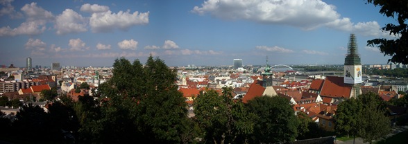 Bratislava desde el castillo