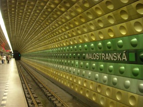 Estación de metro, Praga