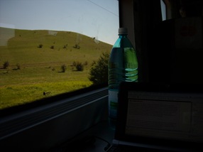paisaje desde el tren Cluj Napoca-Brasov