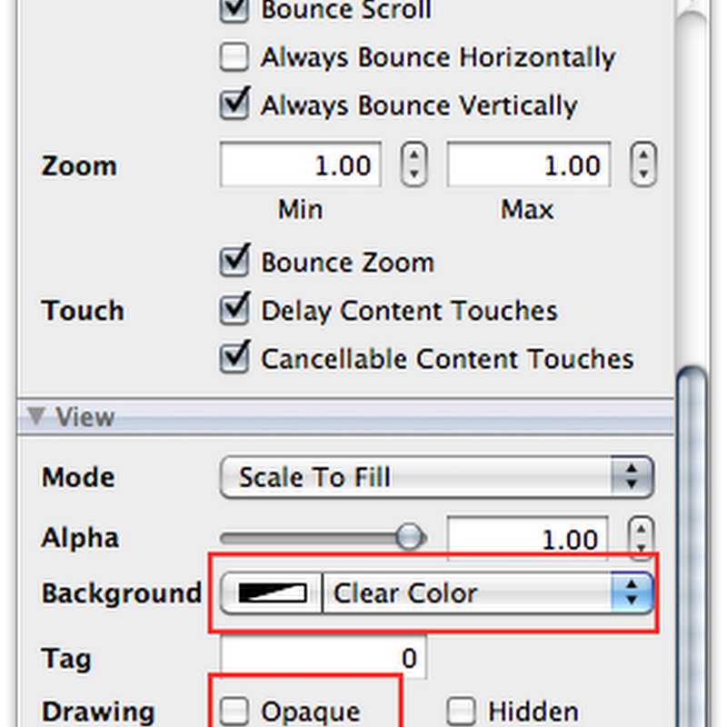 Transparent Grouped Tableviews