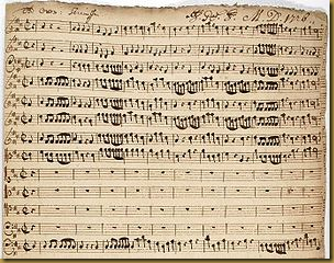 Christoph Graupner's cantata for the birthday of Landgraf Ernst Ludwig, December 1726.