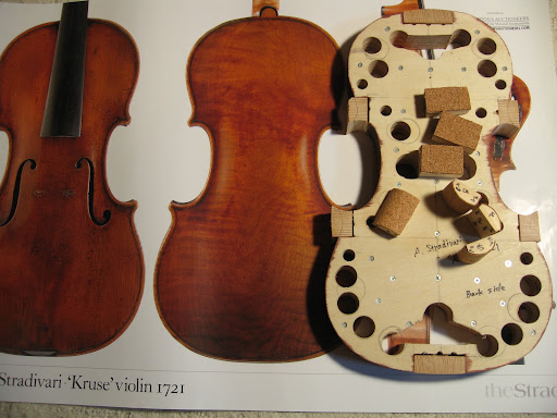 Violin Making & Watercolor Painting: Violin making (4th) Preparing Ribs
