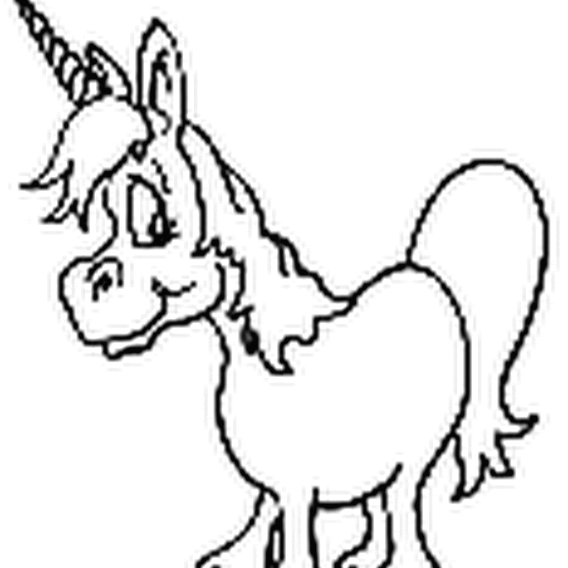dibujos para colorear de unicornios