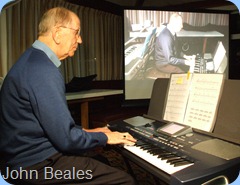 John Beales played four great arrangements for us on his Korg Pa500