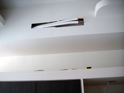 [Life] 裝潢實戰第八彈：冷氣機體、燈具 & 壁紙安裝！ - 阿祥的網路筆記本