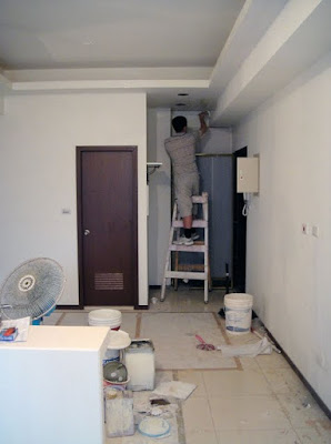 [Life] 裝潢實戰第七彈：木作工程驗收！油漆施工中 & 水電後續施作！ - 阿祥的網路筆記本