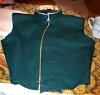 Picadil silk along the front