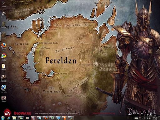 Dragon Age Origins Windows 7 Theme With Its Sounds ,Icons & Cursors
