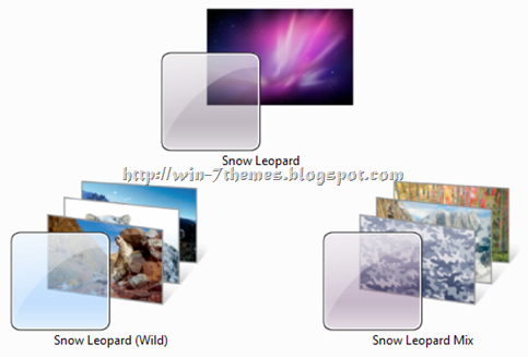 Mac OS X Snow Leopard Windows 7 Themes Pack