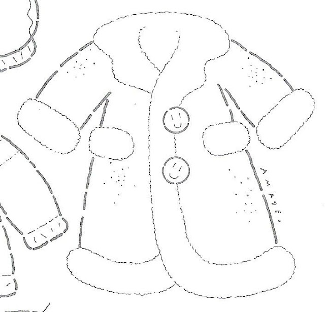 pix Ropa Invierno Colorear crafts diy and ideas blog