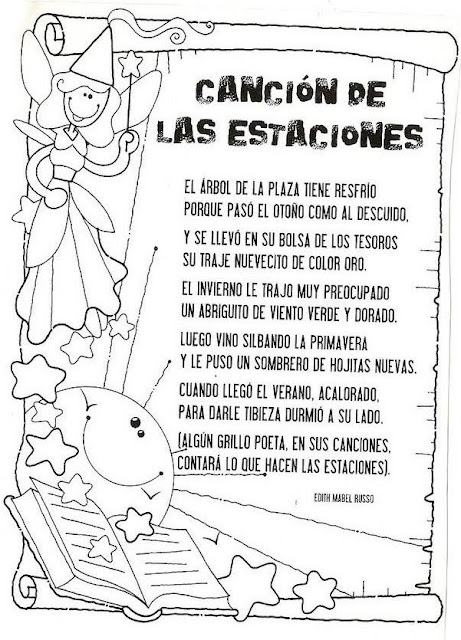 APRENDER CANCION DE LAS ESTACIONES PARA NIÑOS