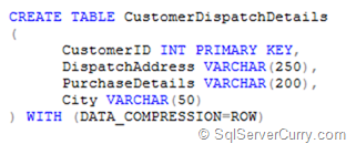 SQL Server 2008 Compression